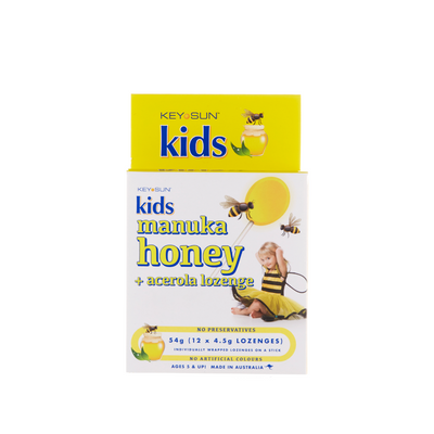 Key Sun Kids Manuka Honey + Acerola 12's