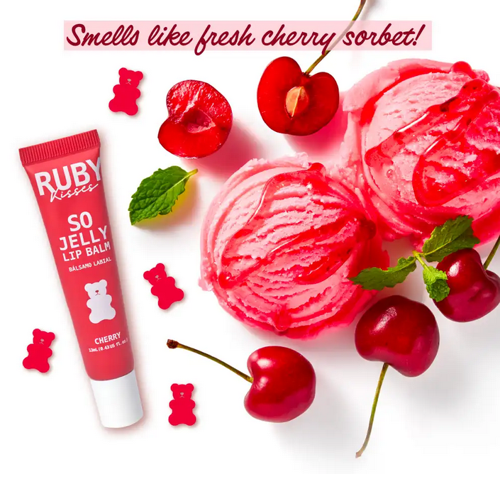 Ruby Kisses So Jelly Tinted Lip Balm - Cherry