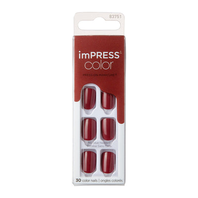Kiss imPRESS Colour - Express )Y)ourself KIMC012, Burgundy, Maroon